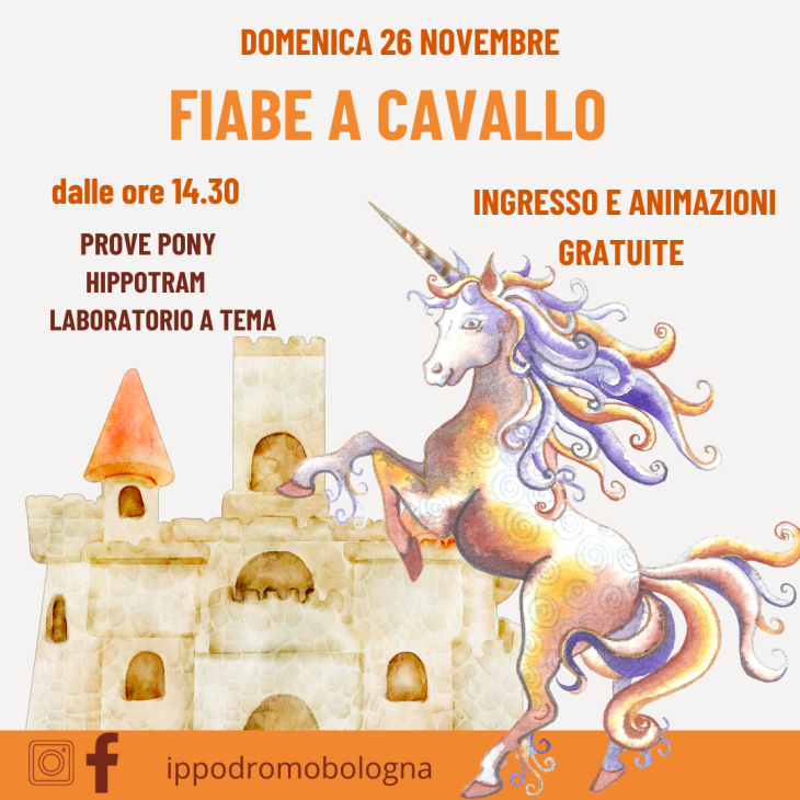 Fiabe a Cavallo all’Ippodromo di Bologna