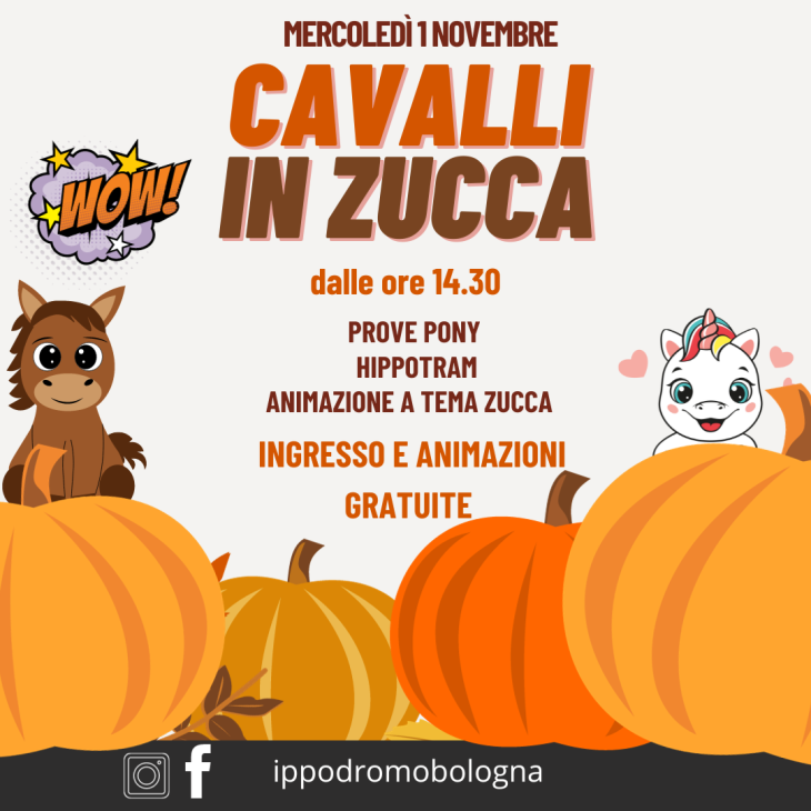 Cavalli in Zucca!